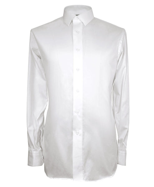 Solid White Shirt - Ezra Paul Clothing