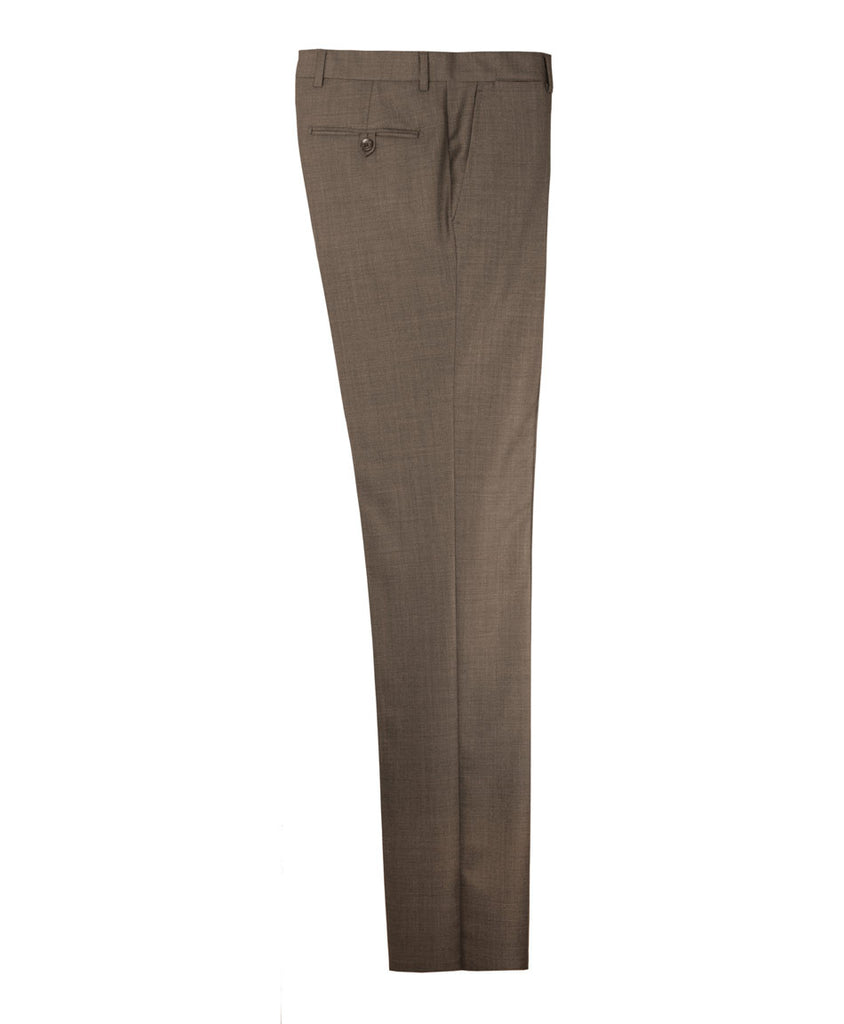 Brown Wool Trousers - Ezra Paul Clothing